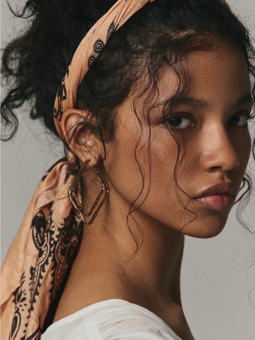 Free People So Silk Bandanna 100% Silk
